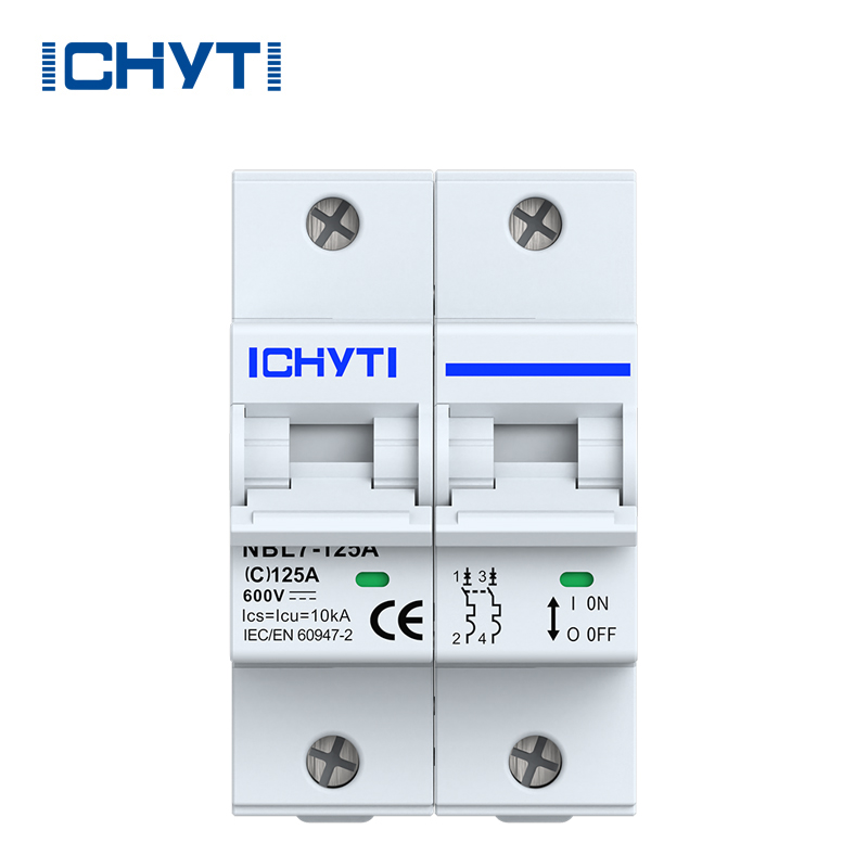 Non verticitatem 125A DC MCB